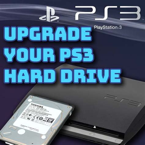 How to upgrade your PS3 hard drive .